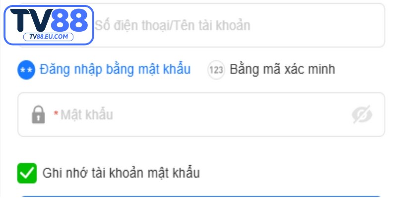 Lưu ý quan trọng khi đăng nhập TV88
