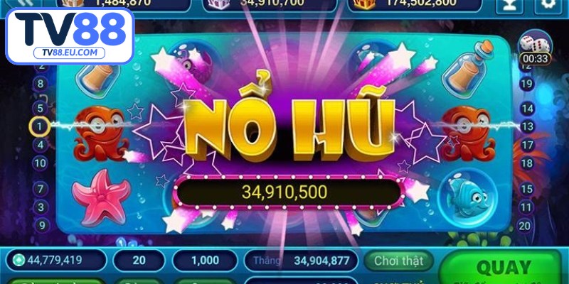 Game nổ hũ rút tiền mặt là một dạng trò chơi quay số trực tuyến