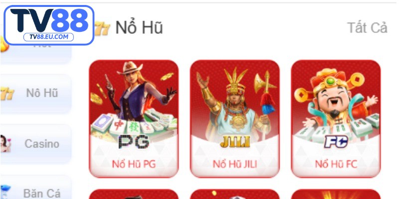 Nổ hũ TV88 là một trong những dòng game đổi thưởng nổi bật