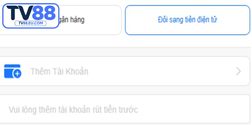 Lỗi thường gặp khi rút tiền TV88 với lại cách xử lý