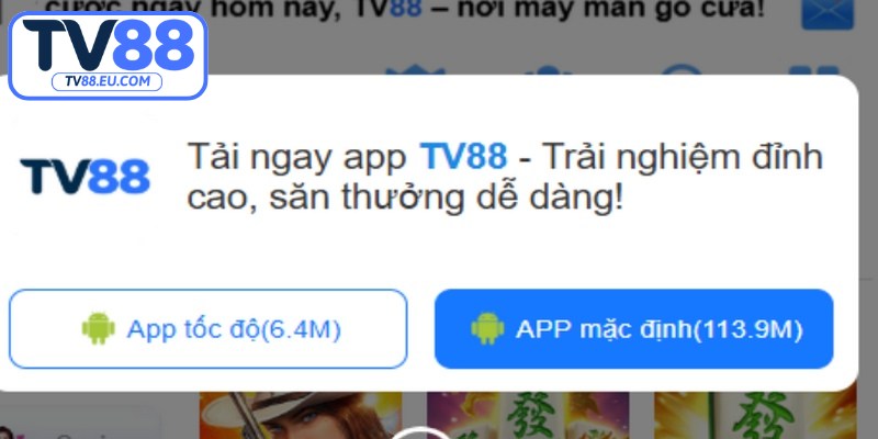 Hướng dẫn cách tải app TV88 chi tiết cho từng hệ điều hành